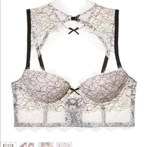 34B Victoria's Secret Chantilly Lace Halter Bra